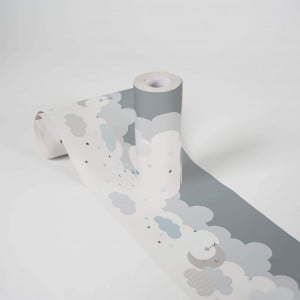 Tapet autocolant pentru camera copiilor Dreamy Sky (5 x 0,15 metri) - Img 1
