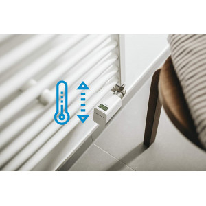 Termostat de radiator Bosch Smart Home compatibil cu Apple Homekit, Google Assistant și Amazon Alexa - Img 2