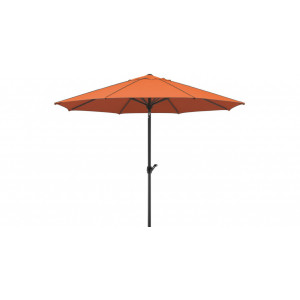 Umbrela suspendata de gradina 300 cm diametru, culoare teracota - Img 1