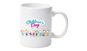 Cană albă personalizatǎ "Children's Day"