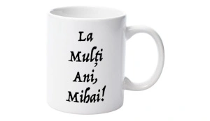Cană personalizatǎ cu nume Mihai