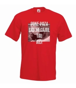 Tricou personalizat negru/ colorat A3 - Img 2