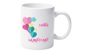 Cană personalizatǎ 1 Iunie "La mulți ani!"