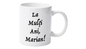 Cană personalizatǎ nume Marian