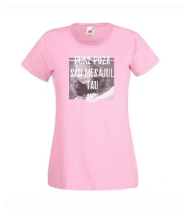 Tricou personalizat negru/ colorat A3 - Img 3