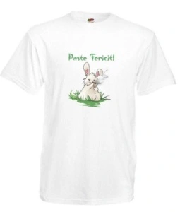 Tricou personalizat alb "iepuraș"