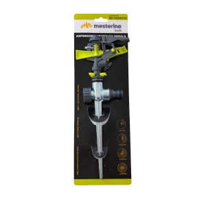 Aspersor rotativ cu impuls MESTERINO TOOLS MT-0584016, tija metalica din aliaj de zinc, corp ABS - Img 3