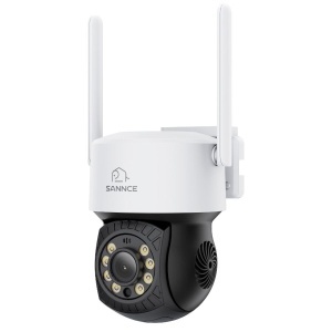 Camera performanta de supraveghere video SANNCE I51CM, de exterior, WiFi 5MP, Ultra HD/2k+, Pan & Tilt, comunicare audio bidirectionala, vedere nocturna IR, rezistenta la intemperii - Img 3