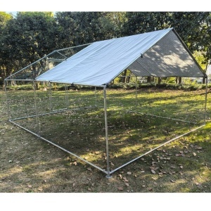 Cotet / tarc pentru pasari 3 x 6 x 2 m din otel galvanizat MESTERINO TOOLS MTGC-036 - Img 4