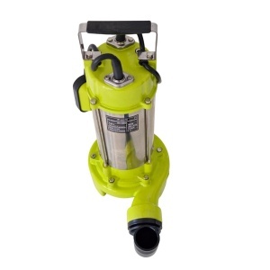 Pompa submersibila pentru apa curata/murdara cu tocator si plutitor MESTERINO TOOLS MT-V1800DF, corp INOX, 1800 W, 26 m3/h, adancime maxima 5 m, cablu 10 m - Img 3