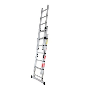 Scara combinata din aluminiu 3X6 trepte MESTERINO TOOLS MTJL207-3X6, 3.4 metri, greutate maxima suportata 115 kg - Img 4