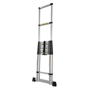 Scara telescopica din aluminiu MESTERINO TOOLS MTJL-101-5.0, 5 metri, 13 trepte, greutate maxima suportata 150 kg - Img 2