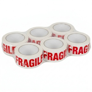 Bandă adezivă acrilică „FRAGILE” - Img 2