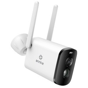 Camera performanta de supraveghere video ANNKE I81BL, de exterior, WiFi 4MP, Super HD, panou solar si baterie, comunicare audio bidirectionala, vedere nocturna IR, rezistenta la intemperii - Img 3