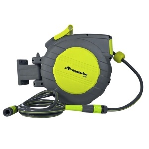 Furtun cu tambur retractabil automat 20m+2m MESTERINO TOOLS NW-J20, 1/2 inch, fixare pe perete - Img 3