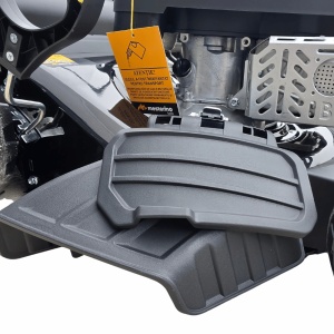 Masina autopropulsata pentru tuns gazonul Mesterino Tools MTBJXPM46N-169 cu motor QL170, 4CP, diametru taiere 457mm/18inch, 8 inaltimi de taiere, roti fata 8 inch, roti spate 11 inch, sac colector 60l colectare, evacuare lateral si mulcire - Img 5