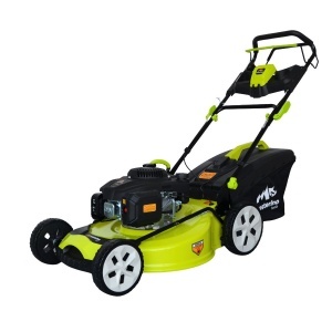 Masina tuns iarba/gazon autopropulsata MESTERINO BJXPM56-196, motor LONCIN 4 timpi, 5.5 cai, sasiu metal, latime taiere 56 cm, 8 nivele de taiere, sac colector 60 litri, evacuare lateral si mulcire - Img 3