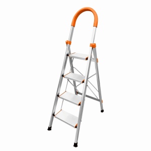 Scara pliabila din aluminiu tip D MESTERINO TOOLS JL-301-4T, 1.1 metri, 4 trepte, 3.5 kg - Img 2
