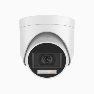 Sistem performant de supraveghere video ANNKE DW81KN+CR1CW*4, DVR 8 canale Hibrid, 4 camere tip Turret interior/exterior 5MP, Ultra HD/2k+, lumina duala IR si alba, vedere nocturna, audio, rezistent la intemperii - Img 2