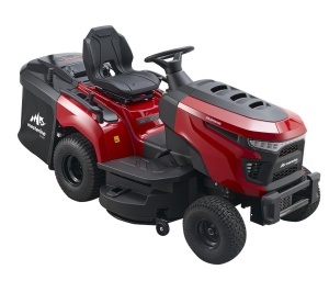 Tractoras pentru tuns gazon/iarba MESTERINO TOOLS MTBJXRM38R-D452, motor LONCIN 452 cmc, putere 12.5 cai, latime de taiere 965 mm, 7 nivele taiere, sac colector 250 litri - Img 5