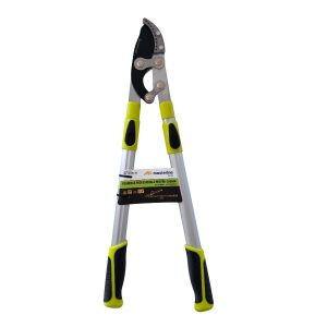 Foarfeca manuala profesionala pentru crengi cu maner extensibil MESTERINO TOOLS MT-0580138, 685 - 966 mm, maner aluminiu, cutit din aliaj de otel teflonat