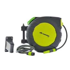 Furtun cu tambur retractabil automat 30m+2m MESTERINO TOOLS NW-J30, 1/2 inch, fixare pe perete - Img 3