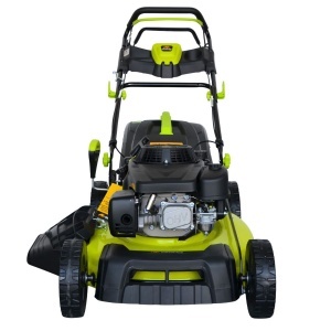 Masina tuns iarba/gazon autopropulsata MESTERINO BJXPM53-224, motor LONCIN 4 timpi, 6.1 cai, sasiu metal, latime taiere 53 cm, 8 nivele de taiere, sac colector 60 litri, evacuare lateral si mulcire - Img 3