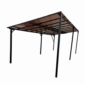 Pergola pentru terasa/gradina din otel si aluminiu KLUGMEISTER KJF4134, 300x600x250/190 cm - Img 2
