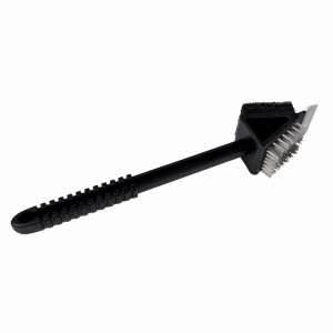 Perie cu racleta pentru curatat gratarul KLUGMEISTER KY1030A, peri metalici + racleta