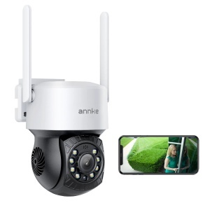 Camera performanta de supraveghere video ANNKE I81BE, de exterior, WiFi, 4MP, tip Dome, Super HD, Pan & Tilt, comunicare audio bidirectionala, vedere nocturna IR, rezistenta la intemperii - Img 2