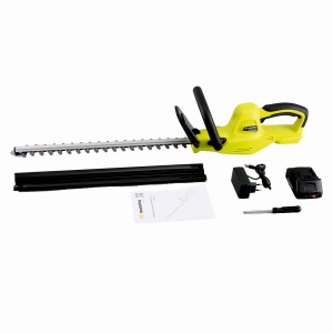 Foarfeca cu acumulator pentru gard viu MESTERINO TOOLS NT20BHT01, putere 180W, acumulator 2A / 21V, lungime lama 45 cm - Img 2