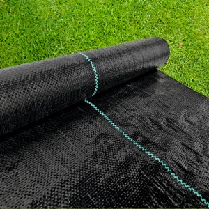 Folie antiburuieni/mulcire din polipropilena, MESTERINO PP10002100, 2 m X 100 m, densitate 100g/mp culoare neagra cu dungi, protectie UV - Img 4