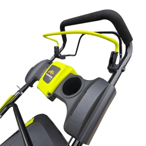 Masina autopropulsata pentru tuns gazonul Mesterino Tools MTBJXPM46N-169 cu motor QL170, 4CP, diametru taiere 457mm/18inch, 8 inaltimi de taiere, roti fata 8 inch, roti spate 11 inch, sac colector 60l colectare, evacuare lateral si mulcire - Img 9