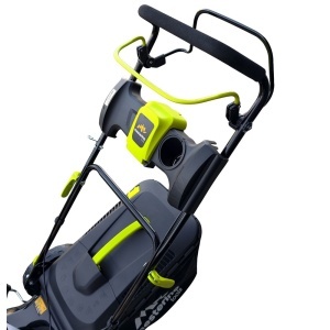 Masina autopropulsata pentru tuns gazonul Mesterino Tools MTBJXPM51N-224 cu motor LONCIN 224cc, 6.1CP, diametru taiere 508mm/20inch, 8 inaltimi de taiere, roti fata 8 inch, roti spate 11 inch, sac colector 60l colectare, evacuare lateral si mulcire - Img 8