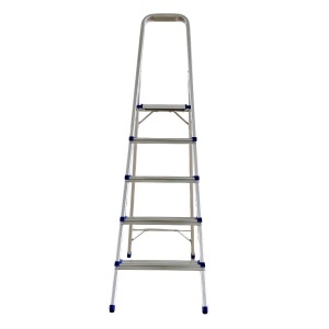 Scara pliabila din aluminiu cu platforma MESTERINO TOOLS MTJL-302-1x5, 5 trepte, 1.5 metri, greutate maxima suportata 120 kg - Img 2
