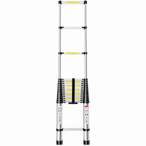 Scara telescopica din aluminiu MESTERINO TOOLS JL-101-6.2, 16 trepte, 6.2 metri, greutate maxima 150 kg - Img 3