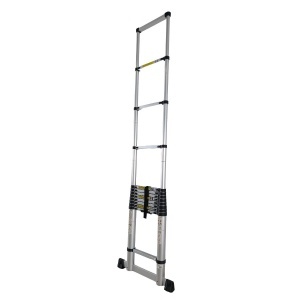 Scara telescopica din aluminiu MESTERINO TOOLS MTJL-101-5.0, 5 metri, 13 trepte, greutate maxima suportata 150 kg - Img 3