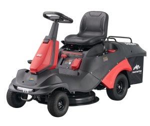 Tractoras pentru tuns gazon/iarba MESTERINO TOOLS MTBJXRM26P-D224, motor LONCIN 224 cmc, putere 7.5 cai, latime de taiere 660 mm, 5 nivele taiere, sac colector 150 litri - Img 4
