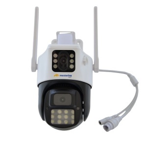 Camera de supraveghere WI-FI MESTERINO VISIO MT-IPE7403-WF fara alimentator, 3MP, doua camere, senzor de miscare, PTZ, by ENSTER - Img 3
