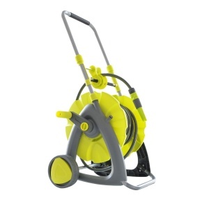 Carucior cu tambur si furtun 15m+2m MESTERINO TOOLS NW-H1115B, racord 1/2 inch, material polipropilena - Img 3