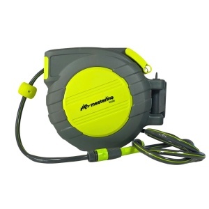 Furtun cu tambur retractabil automat 20m+2m MESTERINO TOOLS NW-J20, 1/2 inch, fixare pe perete - Img 4