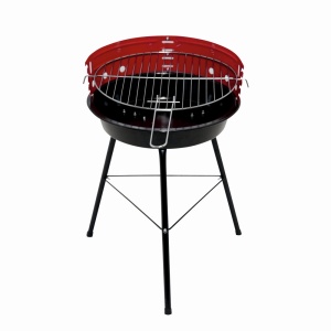 Gratar pe carbuni KLUGMEISTER KY23014, material otel, circular, portabil, inaltime gatire 53 cm, diametru gratar 33 cm - Img 2