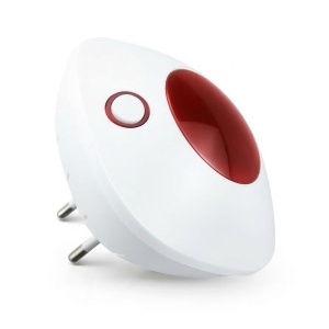 Sirena wireless ANNKE CGQ007, interior/exterior, 220V, accesoriu suplimentar sistem alarma A113, 120 dB, Flash LED, rezistenta la intemperii - Img 2
