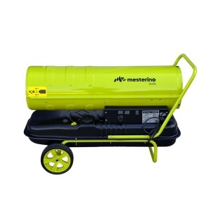 Tun de caldura pe motorina 100KW Mesterino tools MTRY-100, putere ventilator 340W, volum de aer: 1300m3/h, capacitate rezervor combustibil: 46l - Img 2