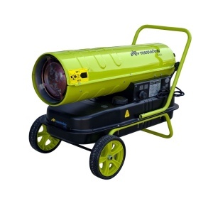 Tun de caldura pe motorina 70KW Mesterino tools MTRY-70, putere ventilator 240W, volum aer: 1100m3/h, capacitate rezervor combustivil: 38l - Img 2