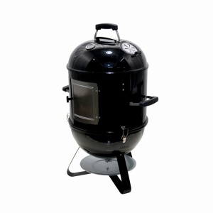 Afumatoare cu gratar pe carbuni KLUGMEISTER KY8560LD, material otel, diametru gratar 44 cm, dimensini 62x49x96 cm - Img 2