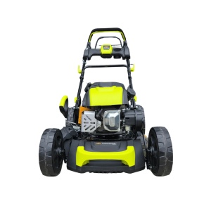 Masina autopropulsata pentru tuns gazonul Mesterino Tools MTBJXPM46N-169 cu motor QL170, 4CP, diametru taiere 457mm/18inch, 8 inaltimi de taiere, roti fata 8 inch, roti spate 11 inch, sac colector 60l colectare, evacuare lateral si mulcire - Img 3