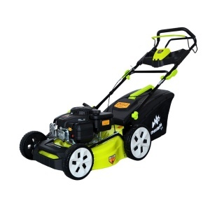 Masina tuns iarba/gazon autopropulsata MESTERINO BJXPM46-139, motor LONCIN 4 timpi, 3.3 cai, sasiu metal, latime taiere 46 cm, 8 nivele de taiere, sac colector 60 litri, evacuare lateral si mulcire - Img 3