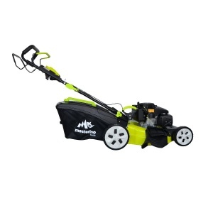 Masina tuns iarba/gazon autopropulsata MESTERINO BJXPM53-224, motor LONCIN 4 timpi, 6.1 cai, sasiu metal, latime taiere 53 cm, 8 nivele de taiere, sac colector 60 litri, evacuare lateral si mulcire - Img 4