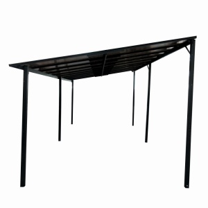 Pergola pentru terasa/gradina din otel si aluminiu KLUGMEISTER KJF4134, 300x600x250/190 cm - Img 3